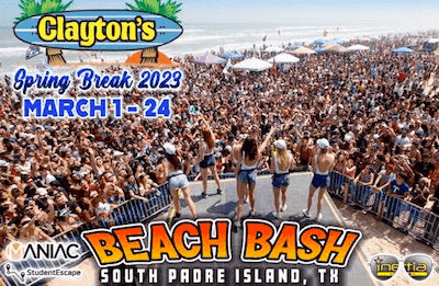 Clayton's Beach Bar Spring Break 2024